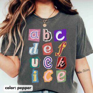 Anti ICE ABCDEFUCKICE Comfort Colors Shirt